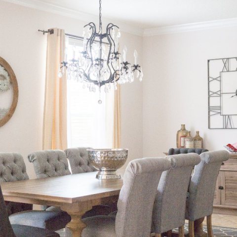 Elegance 6-Chair Dining Set