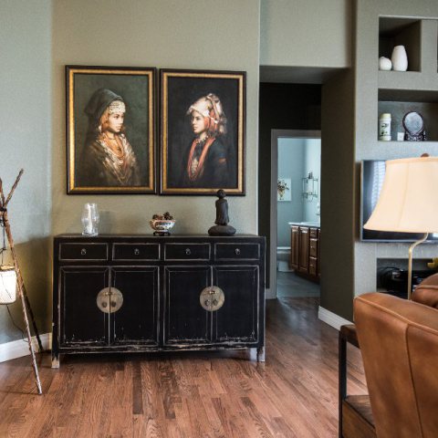 Ming Lacquer Sideboard