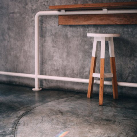 Nord Wooden Stool